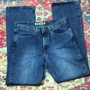 🌵VTG Zena ‘Estilo’ Straight Leg Boot Cut Denim Jeans Sz. 12